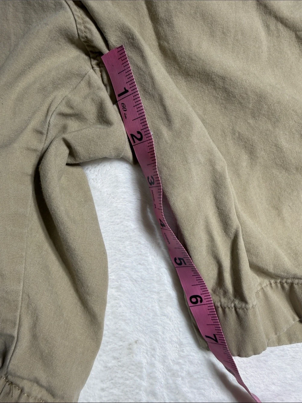 J. Crew Men's Tan Flat Front Cotton Shorts